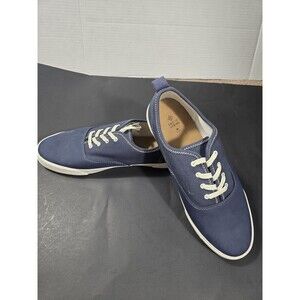 Size 10.5 Men Call it Spring Vegan black fashionable shoes Navy Blue